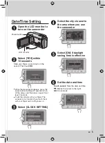 Предварительный просмотр 5 страницы JVC GZ-HD310 Instructions Manual