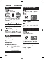 Предварительный просмотр 20 страницы JVC GZ-HD310 Instructions Manual