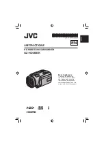 Предварительный просмотр 1 страницы JVC GZ-HD3E/EK Instructions Manual