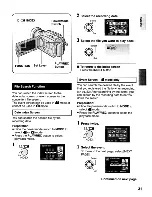 Предварительный просмотр 31 страницы JVC GZ-HD3U Instructions Manual