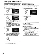 Предварительный просмотр 38 страницы JVC GZ-HD3U Instructions Manual