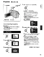 Предварительный просмотр 43 страницы JVC GZ-HD3U Instructions Manual