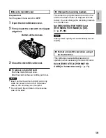 Предварительный просмотр 19 страницы JVC GZ-HD5 AA Manual Book