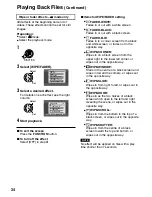 Предварительный просмотр 34 страницы JVC GZ-HD5 AA Manual Book