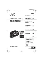 JVC GZ-MC500U Instructions Manual preview