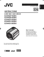 JVC GZ-MG130E Instruction Manual preview