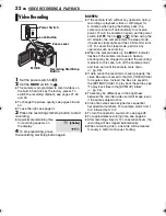 Предварительный просмотр 22 страницы JVC GZ-MG20AA Instructions Manual