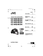 Preview for 1 page of JVC GZ-MG20E Instructions Manual