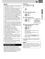 Предварительный просмотр 17 страницы JVC GZ-MG21U Instructions Manual