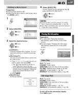 Предварительный просмотр 37 страницы JVC GZ-MG21U Instructions Manual