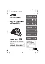 Preview for 1 page of JVC GZ-MG39U Instructions Manual