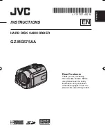 JVC GZ-MG575AA Instructions Manual preview