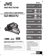 JVC GZ-MG57U Instructions Manual предпросмотр