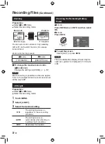 Предварительный просмотр 22 страницы JVC GZ-MG610 Manual Book