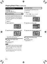 Предварительный просмотр 26 страницы JVC GZ-MG610 Manual Book