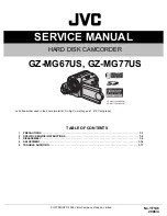 JVC GZ-MG67USM Service Manual preview