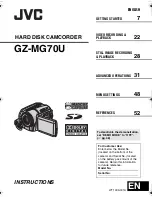 Предварительный просмотр 1 страницы JVC GZ-MG70U Instructions Manual