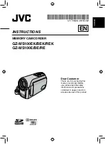 Preview for 1 page of JVC GZ-MS100BE Instructions Manual