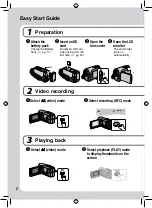 Предварительный просмотр 2 страницы JVC GZ-MS105 Manual Book