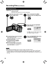 Предварительный просмотр 22 страницы JVC GZ-MS105 Manual Book