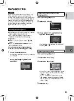 Предварительный просмотр 33 страницы JVC GZ-MS105 Manual Book