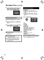 Предварительный просмотр 34 страницы JVC GZ-MS105 Manual Book