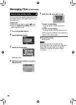 Предварительный просмотр 36 страницы JVC GZ-MS105 Manual Book