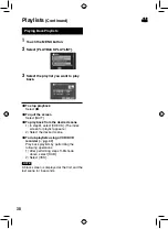 Предварительный просмотр 38 страницы JVC GZ-MS105 Manual Book