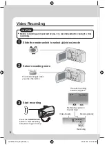 Preview for 6 page of JVC GZ MS120RU - Everio Camcorder - 800 KP Instructions Manual