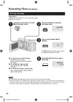 Preview for 20 page of JVC GZ MS120RU - Everio Camcorder - 800 KP Instructions Manual