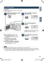 Предварительный просмотр 21 страницы JVC GZ-MS123 Manual Book