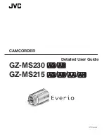 JVC GZ-MS215AA User Manual предпросмотр