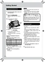 Предварительный просмотр 6 страницы JVC GZ-MS90U Instructions Manual