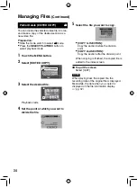 Preview for 34 page of JVC GZ-MS95AH Manual Book