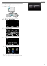 Предварительный просмотр 49 страницы JVC GZ-R18 Detailed User Manual