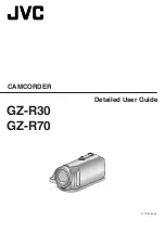 Предварительный просмотр 1 страницы JVC GZ-R30 User Manual