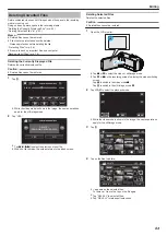 Preview for 63 page of JVC GZ-R440 Detailed User Manual