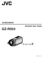 JVC GZ-R550 Detailed User Manual preview