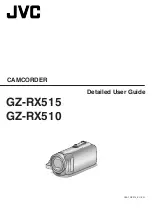 Предварительный просмотр 1 страницы JVC GZ-RX510 Detailed User Manual