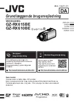 Preview for 19 page of JVC GZ-RX610BE Basic User'S Manual