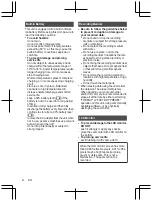 Preview for 4 page of JVC GZ-RX630 Manual