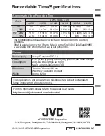 Предварительный просмотр 18 страницы JVC GZ-RY980HE Basic User'S Manual