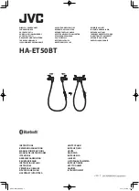 Preview for 1 page of JVC HA-ET50BT Instructions Manual