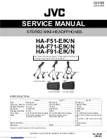 JVC HA-F51-E Service Manual preview