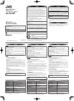 JVC HA-FX29BT Instructions preview