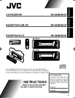 JVC HA KD-S600 Instructions Manual preview