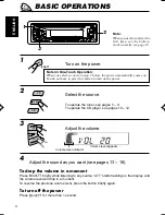 Preview for 4 page of JVC HA KD-S600 Instructions Manual