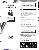 JVC HA-NC100 Instructions preview