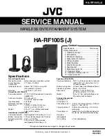 JVC HA-RF100S Service Manual preview