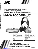 JVC HA-W1000R-FC Instructions Manual preview